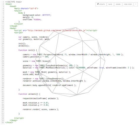 Code Editor by Mr.doob .